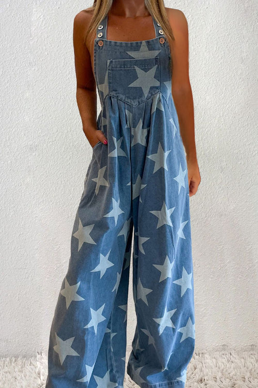 Starry Eyed Denim Overalls