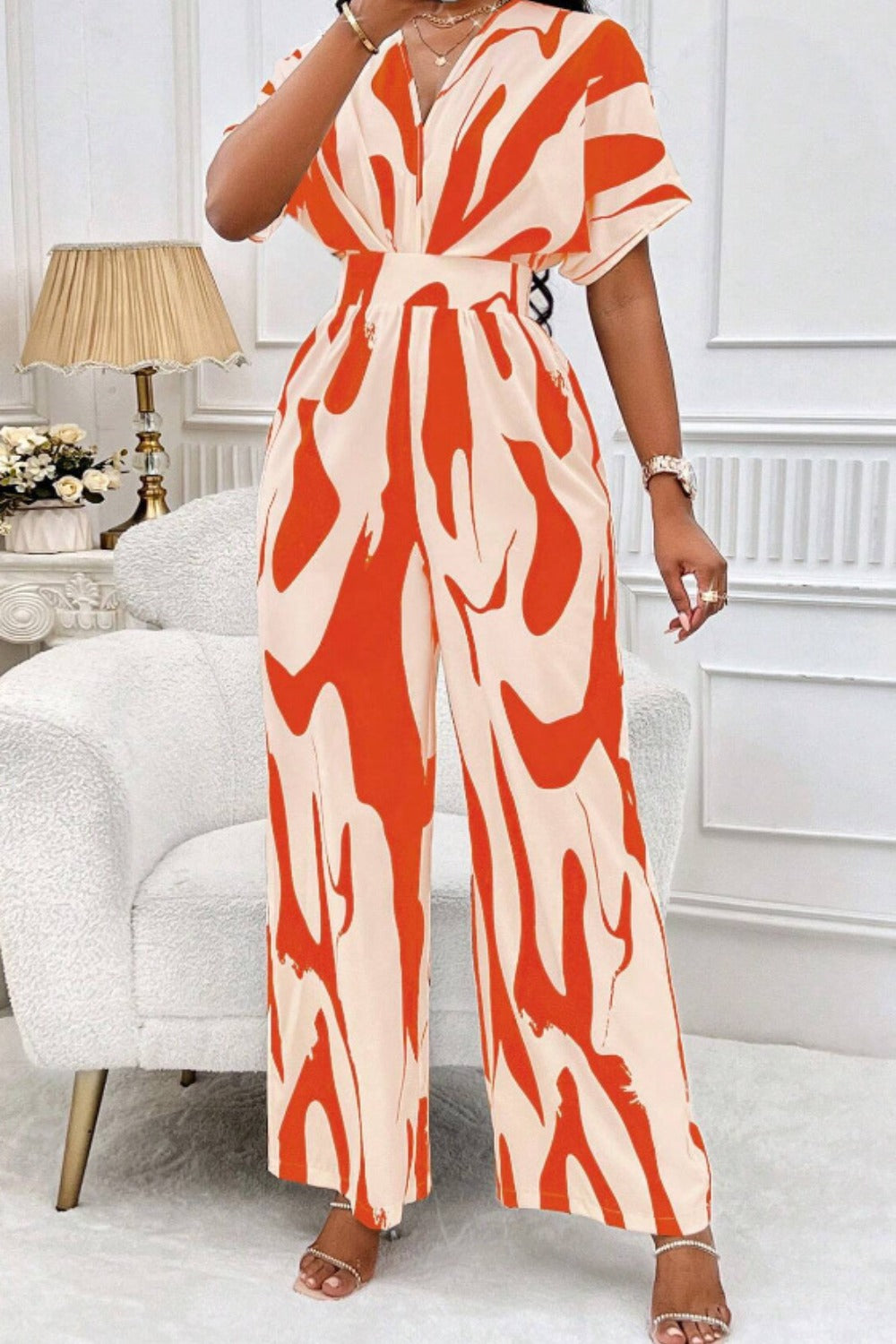 Oh So Printed Jumpsuit