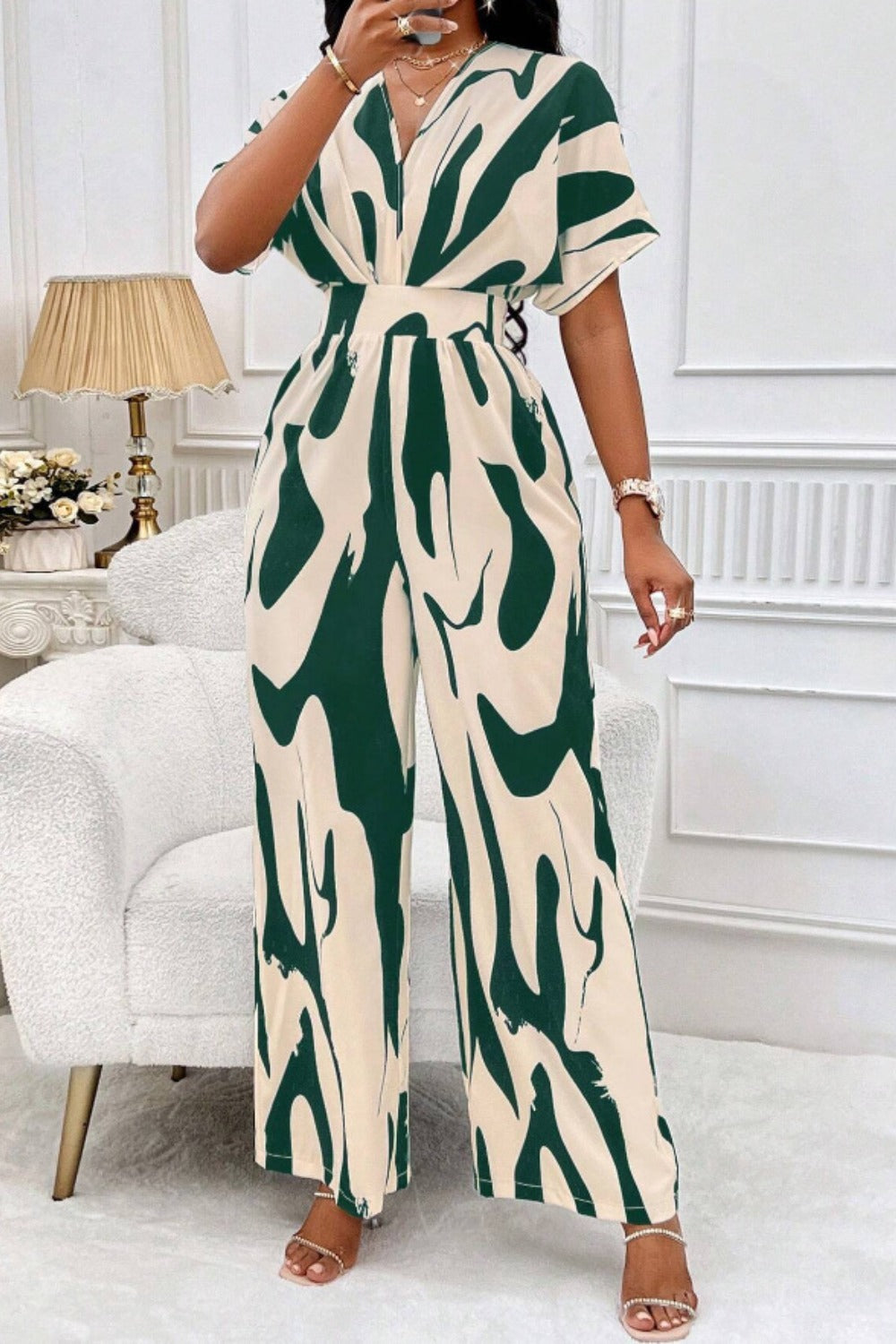 Oh So Printed Jumpsuit