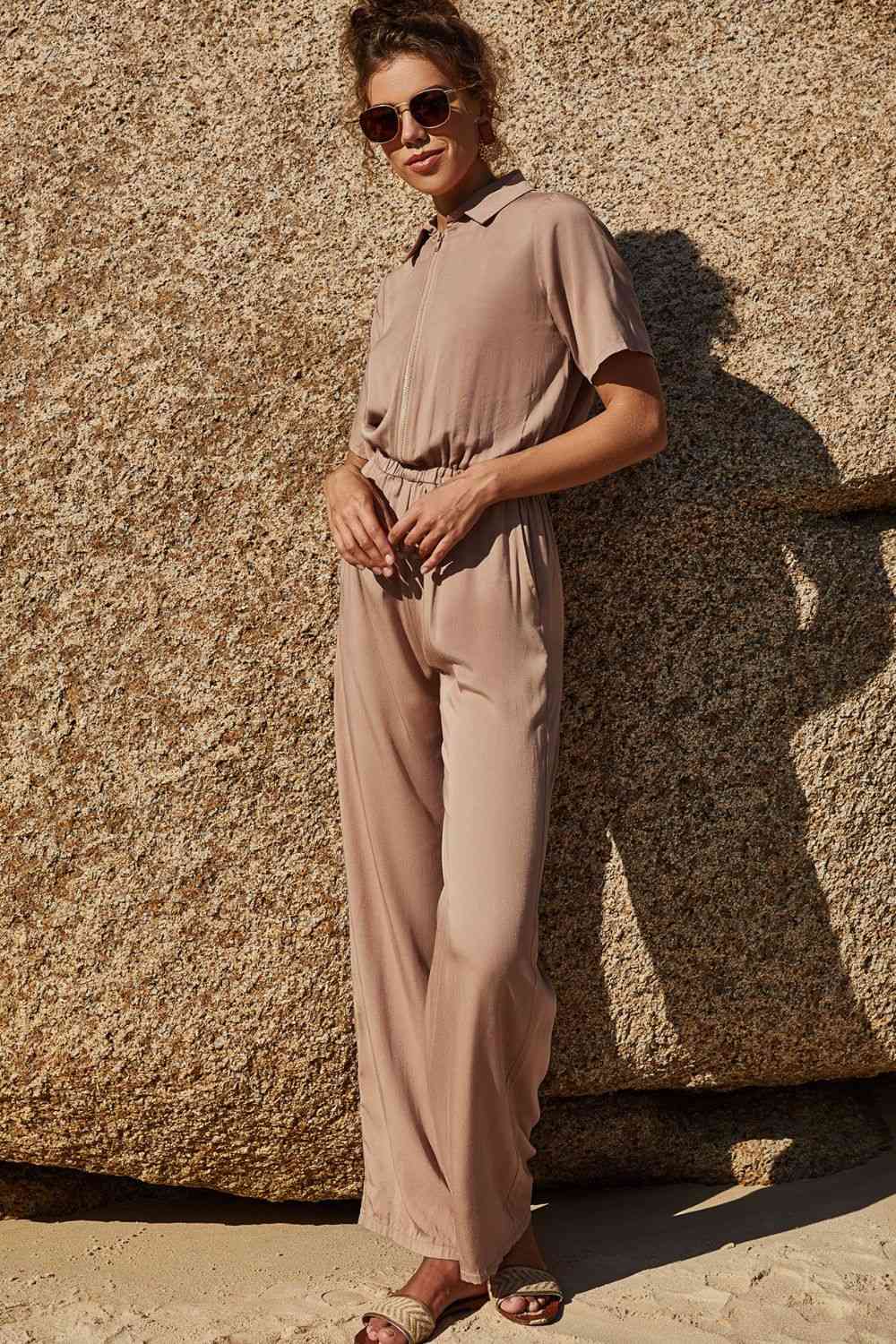 Go Nude Jumpsuit