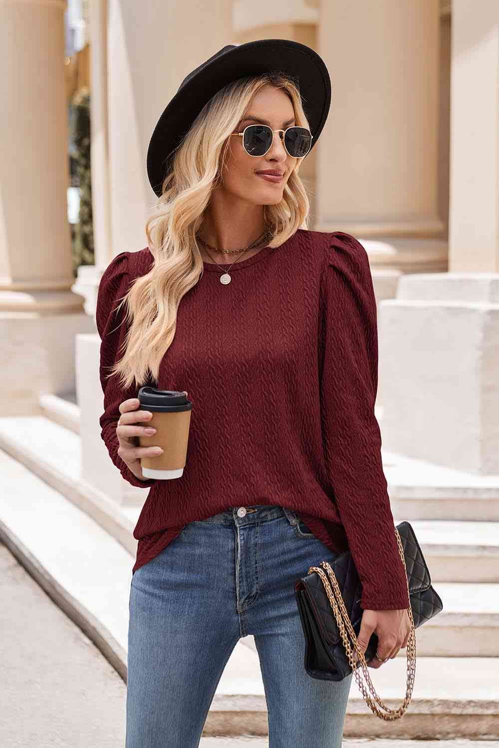 Coffee Run Blouse