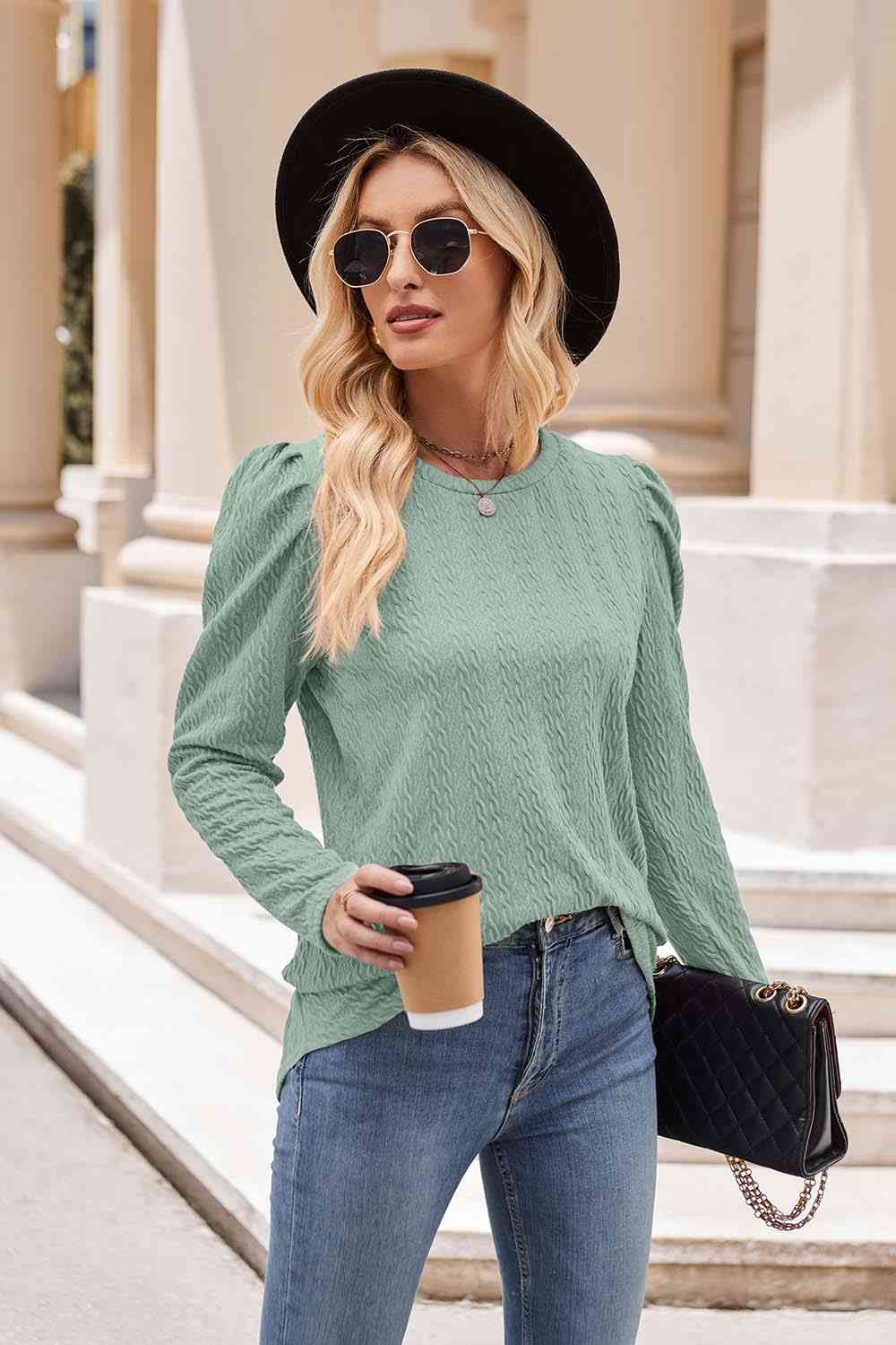 Coffee Run Blouse