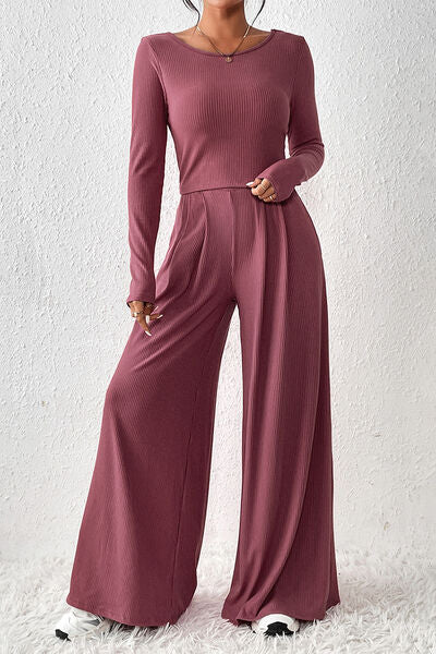 Supreme Wide-Leg Pants Set