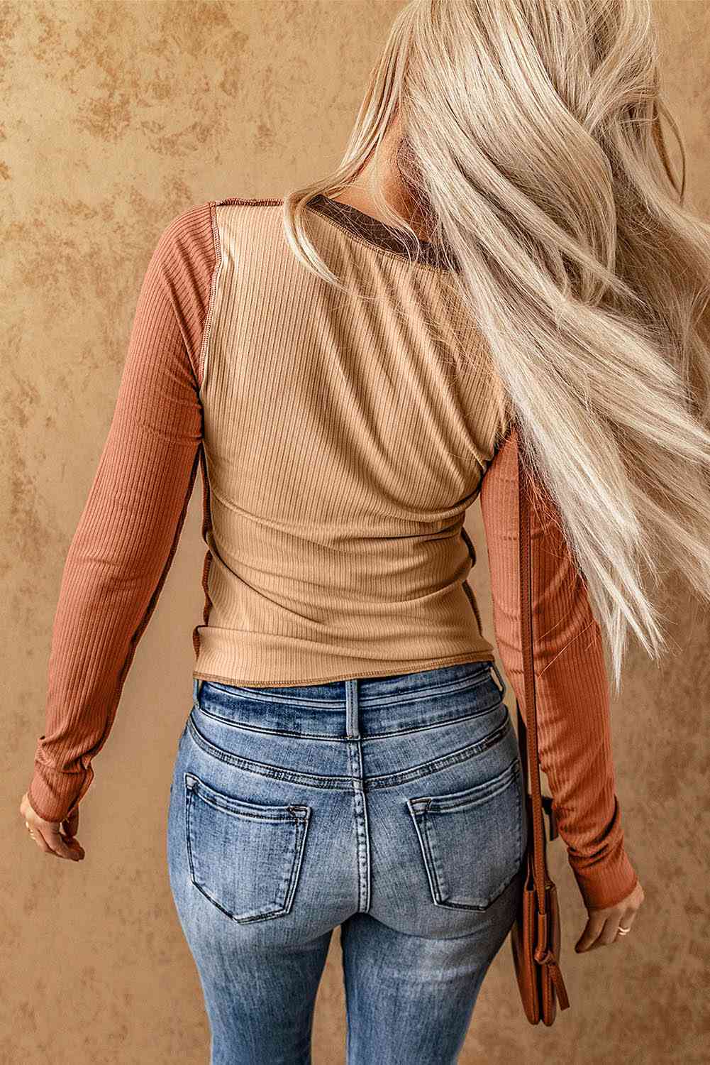 Crossed Up Long Sleeve Top