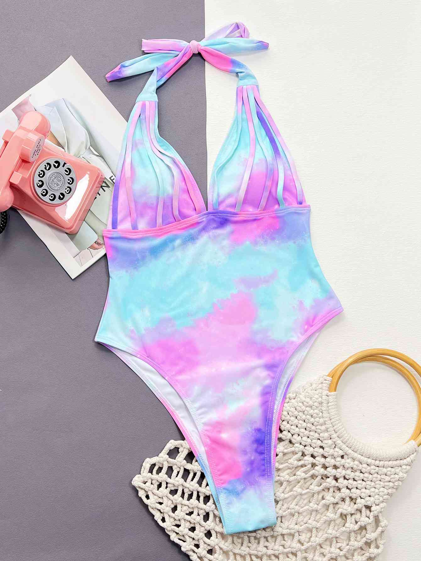 Cloudy Haze One-Piece Swimsuit