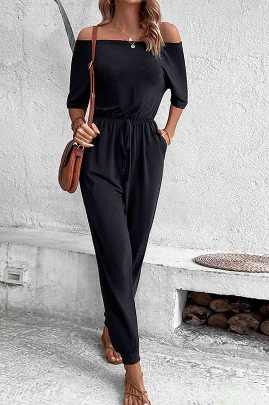 Take The Wheel Jumpsuit with Pockets