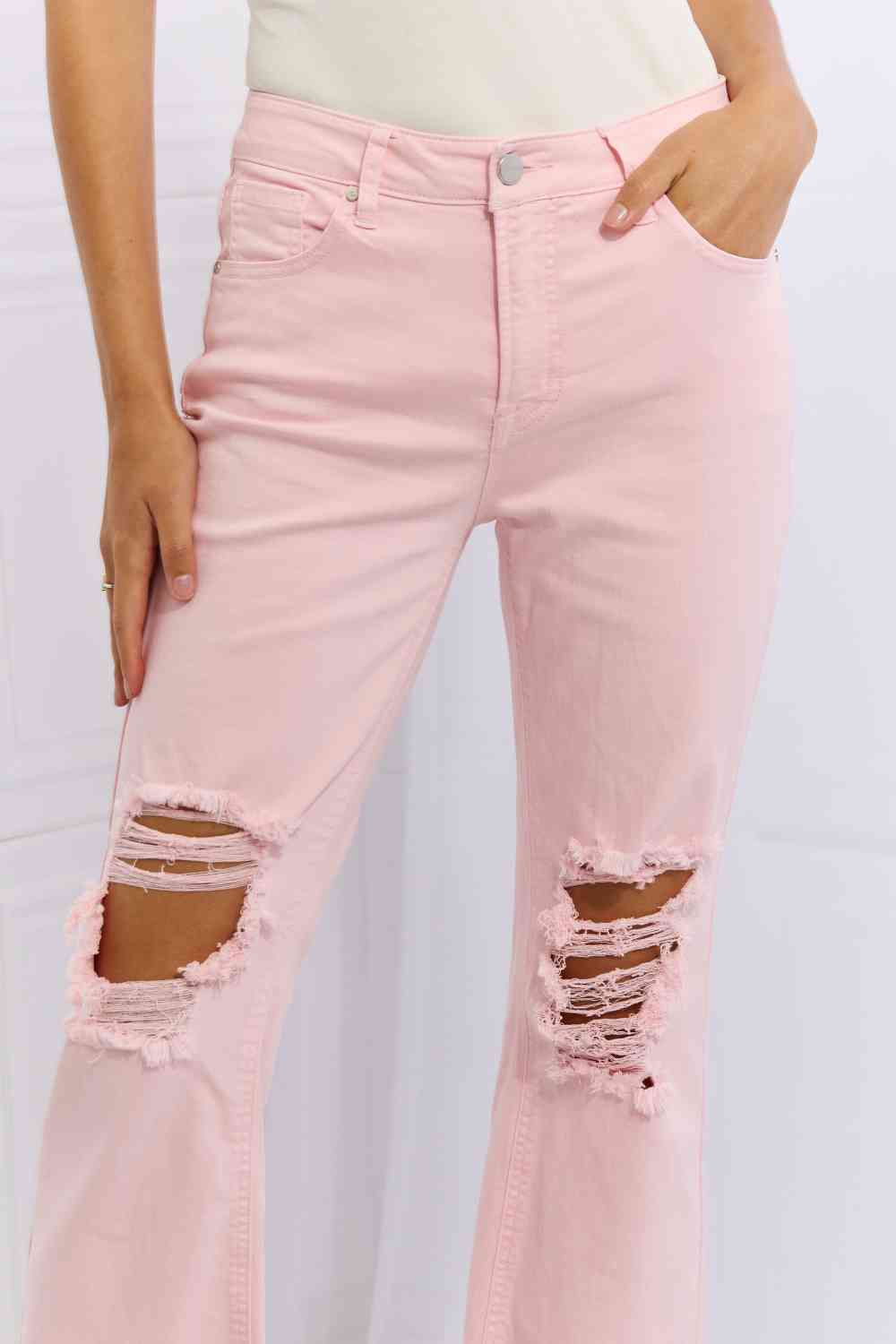 Genie Ankle Flare Jeans