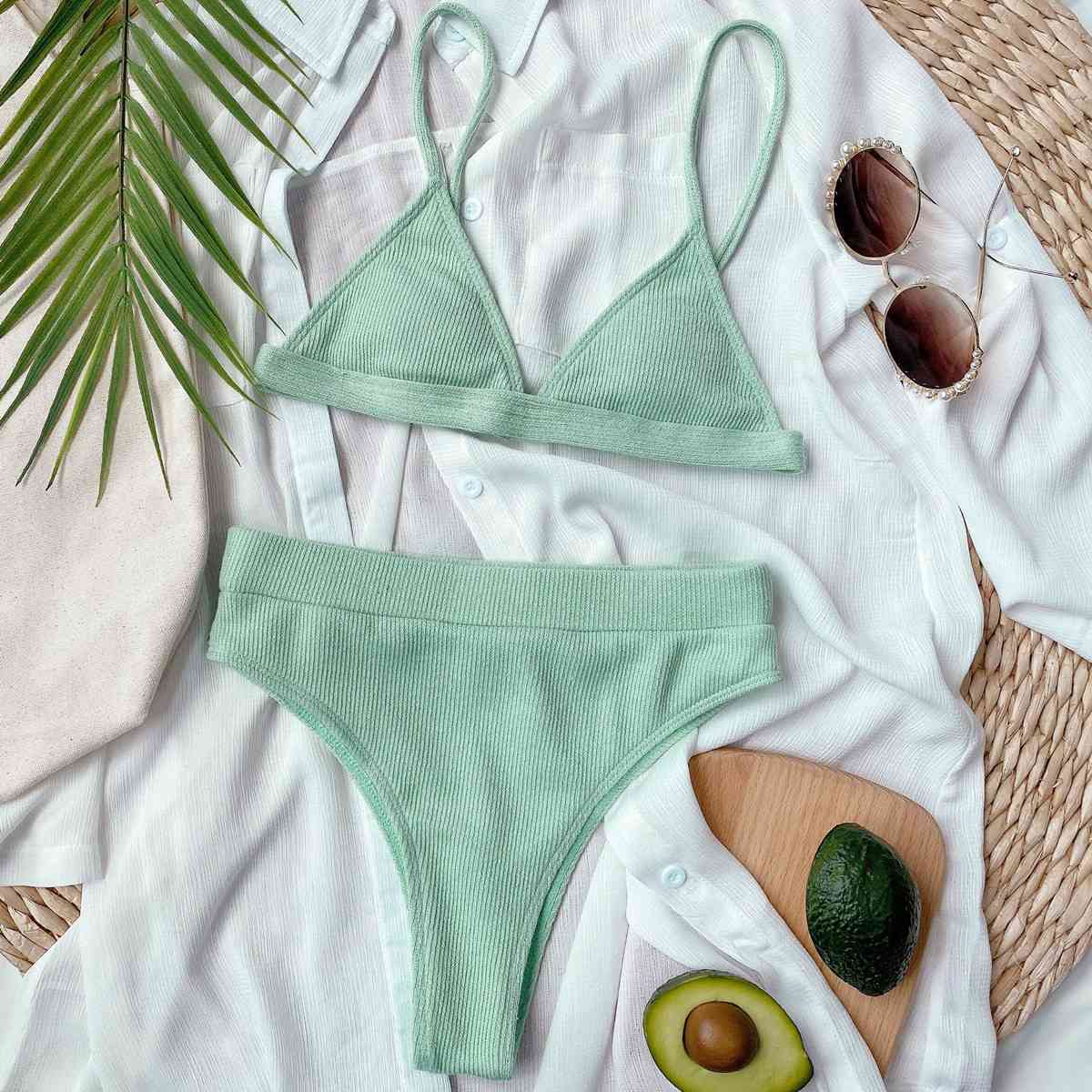 Ribbed & Rocked Bikini Set