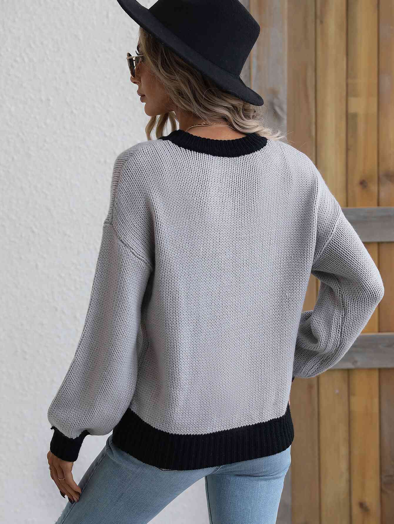 Snuggly Sphere Pullover Sweater