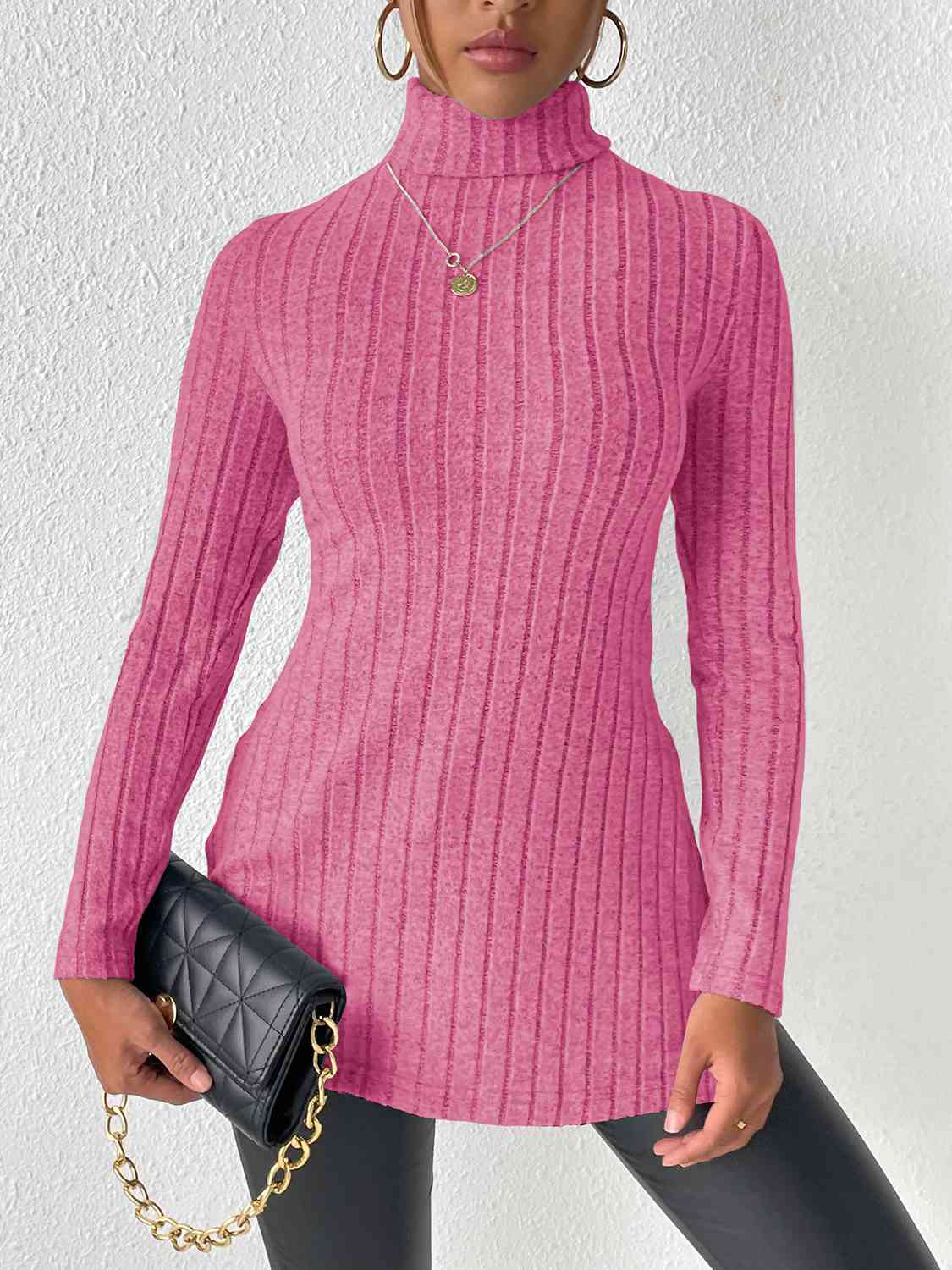 Mix It Up Turtleneck Top