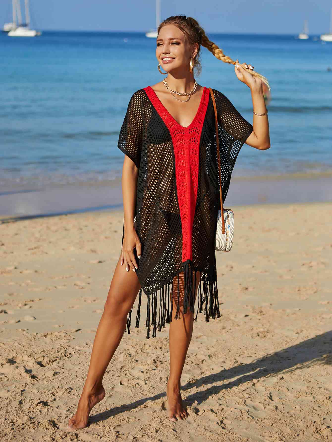 Sunshine Swirl Cover-Up Dress