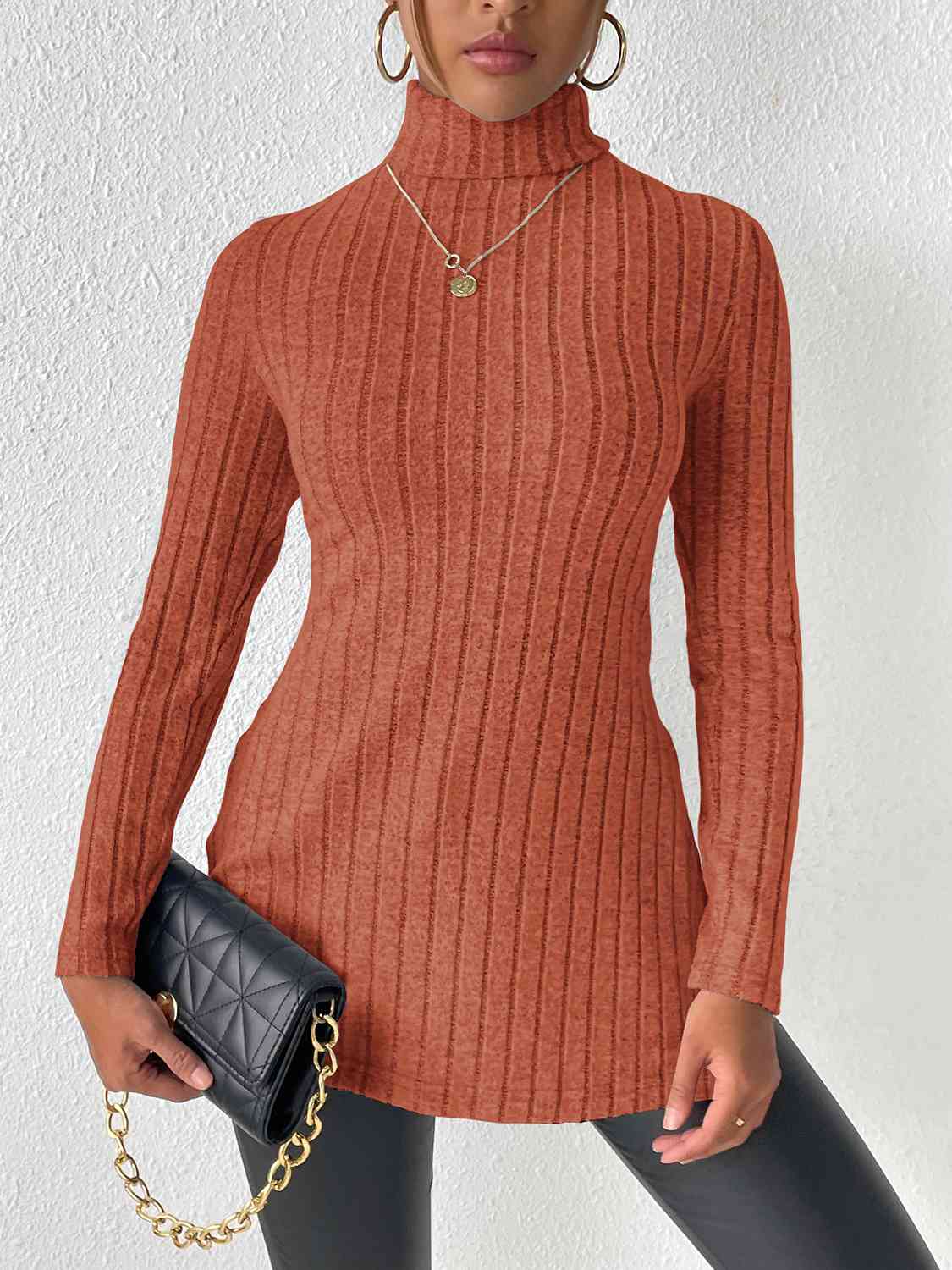 Mix It Up Turtleneck Top