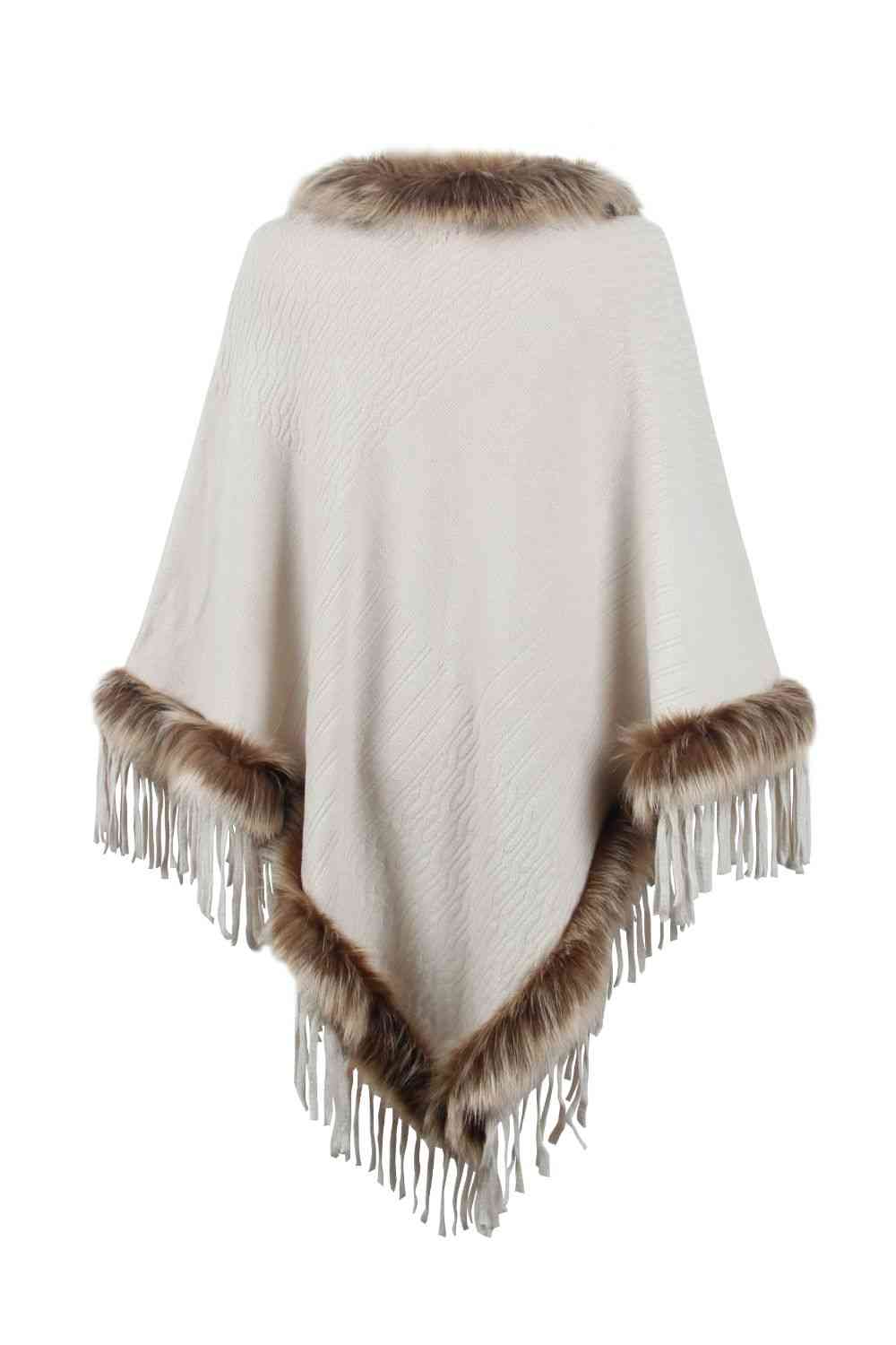 Parisian Drizzle Poncho