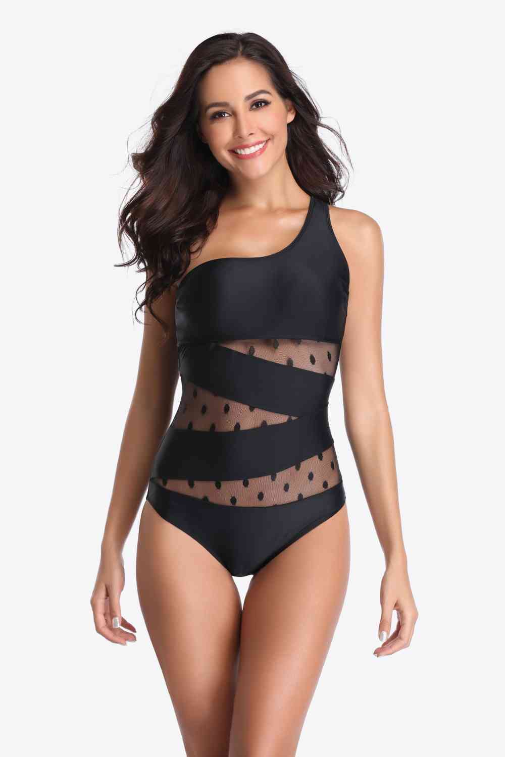 Obviously Printed One-Piece Swimsuit