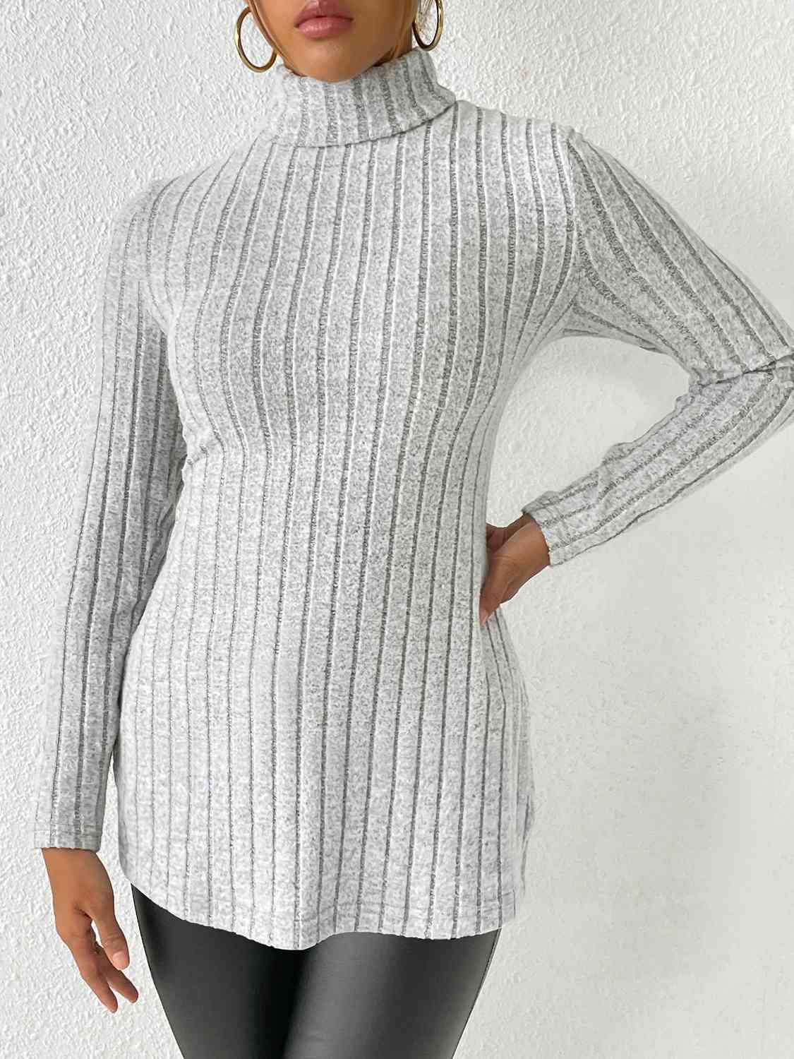 Mix It Up Turtleneck Top