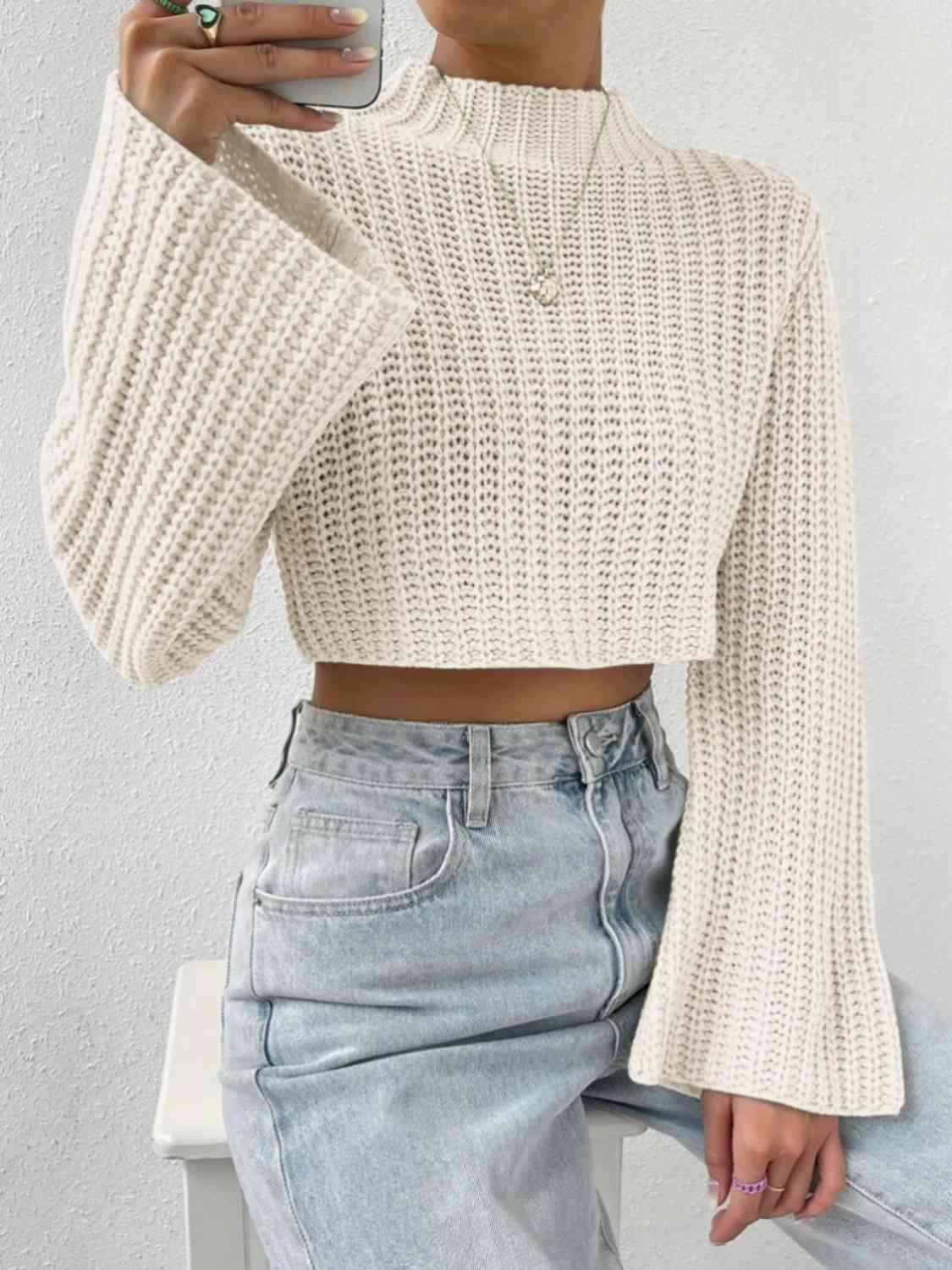 Lingering Love Cropped Sweater