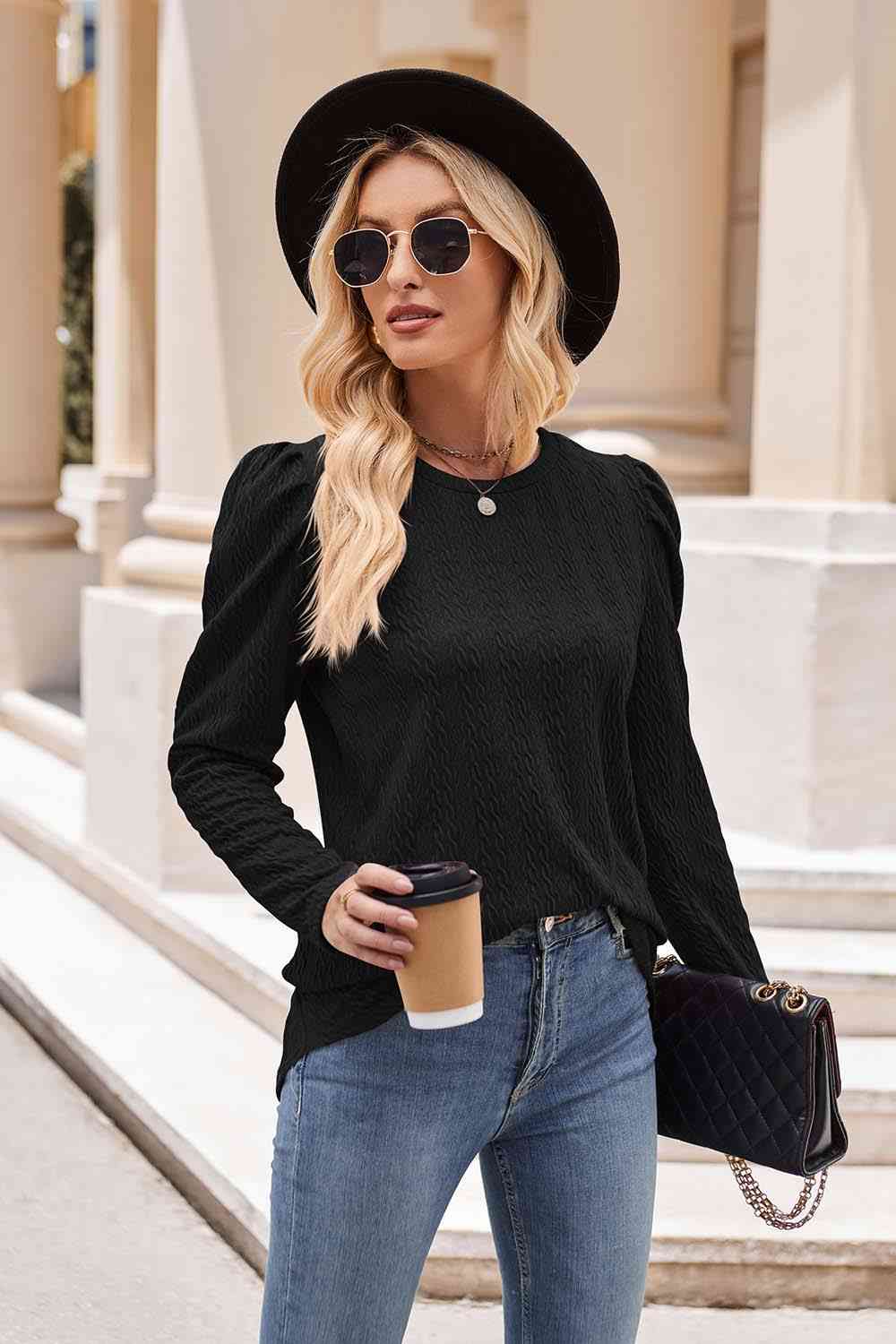 Coffee Run Blouse