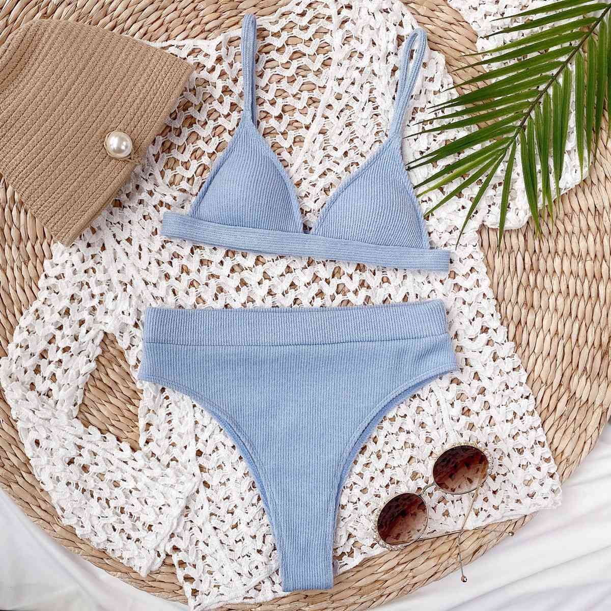 Ribbed & Rocked Bikini Set