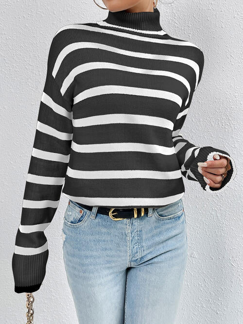 Striped Around Long Sleeves