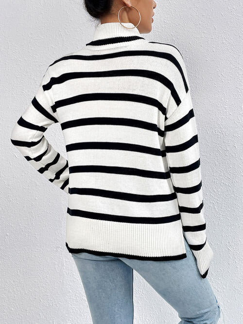 Striped Around Long Sleeves