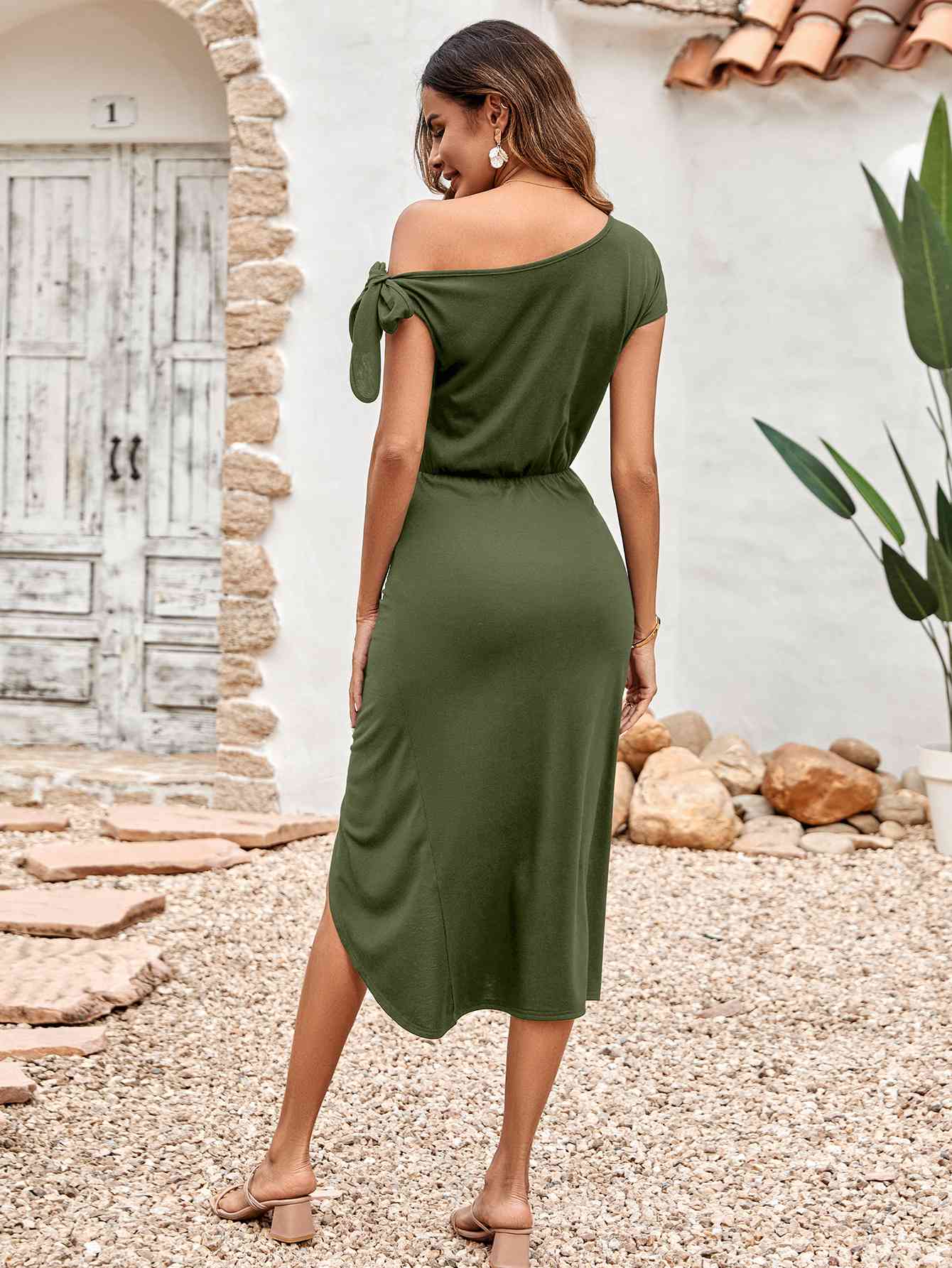 Elegance Unveiled Midi Dress