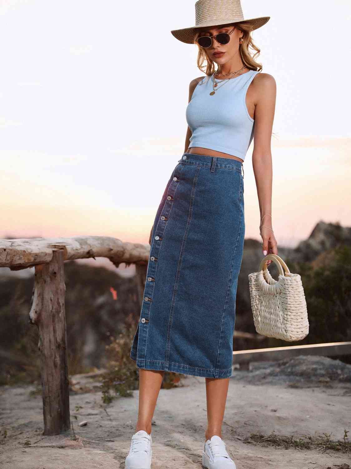 Denim Delight Skirt