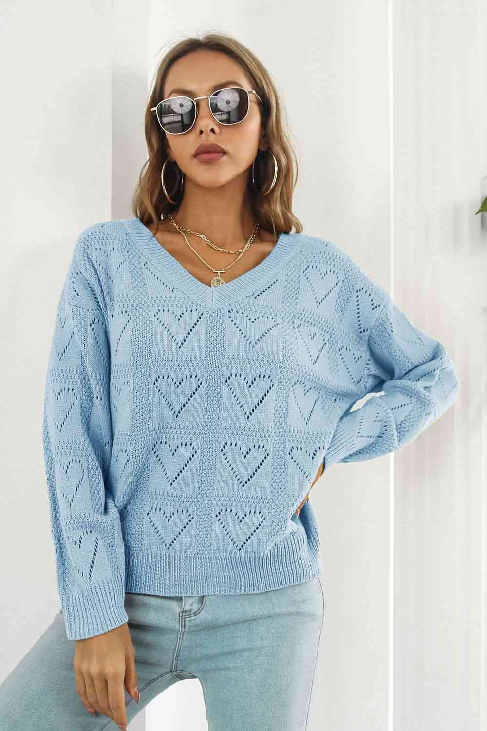 Heart Me Drop Sweater