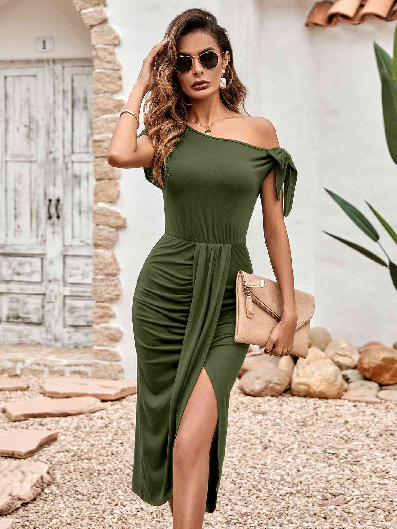 Elegance Unveiled Midi Dress