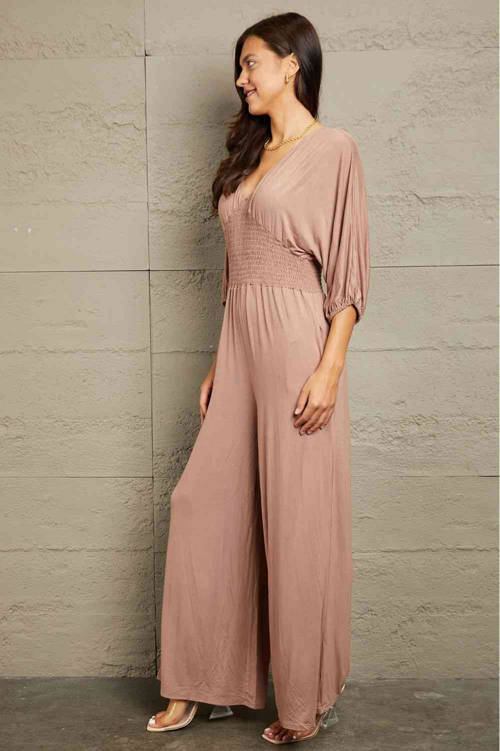 Smocking You Jumpsuit