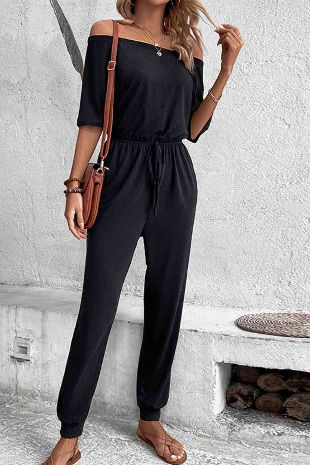 Take The Wheel Jumpsuit with Pockets