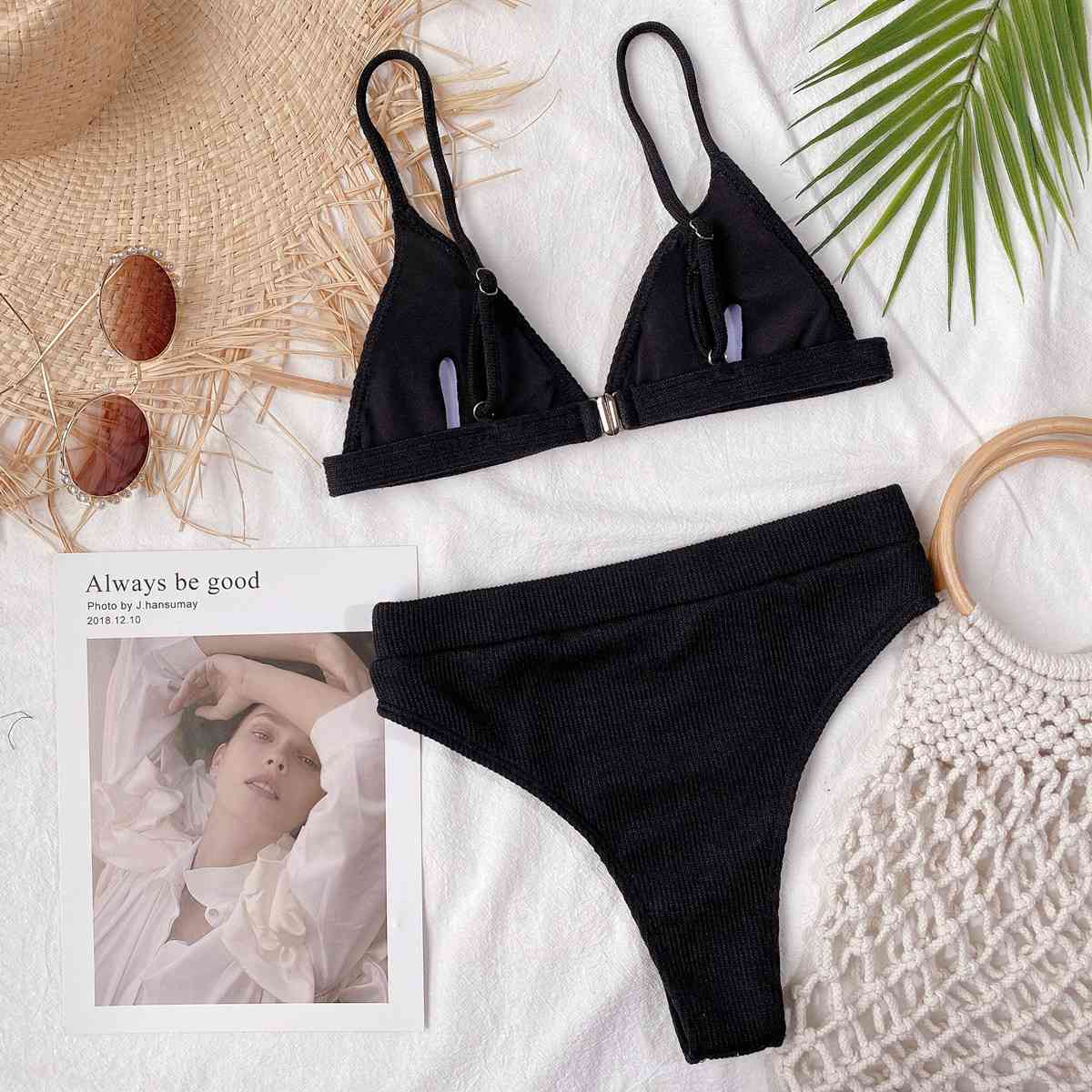 Ribbed & Rocked Bikini Set