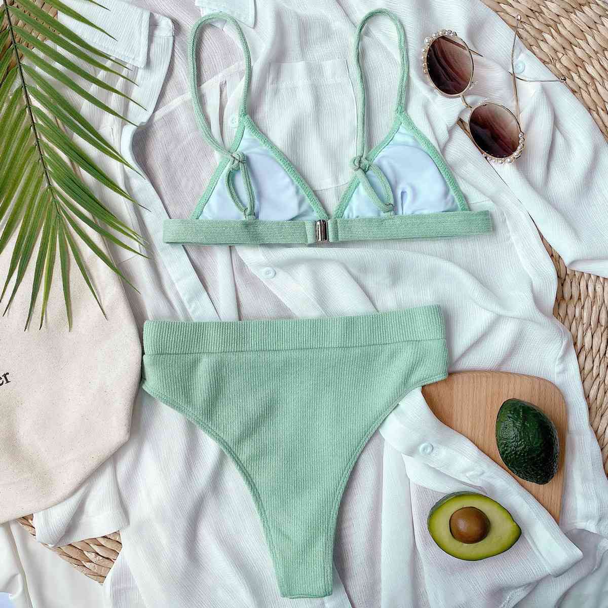 Ribbed & Rocked Bikini Set