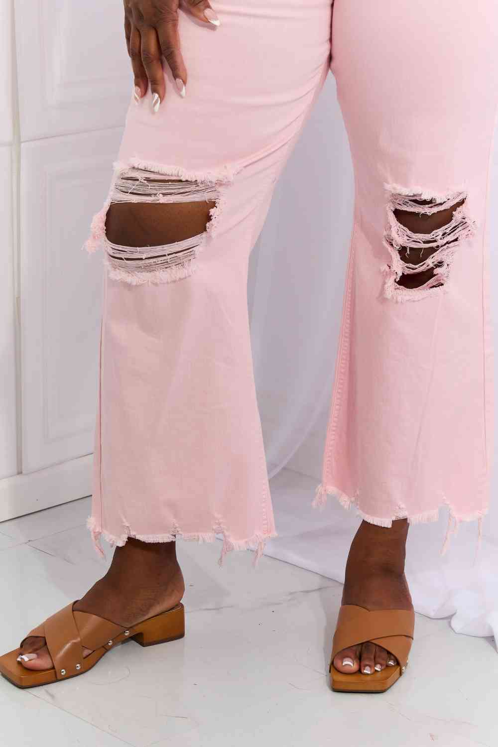 Genie Ankle Flare Jeans