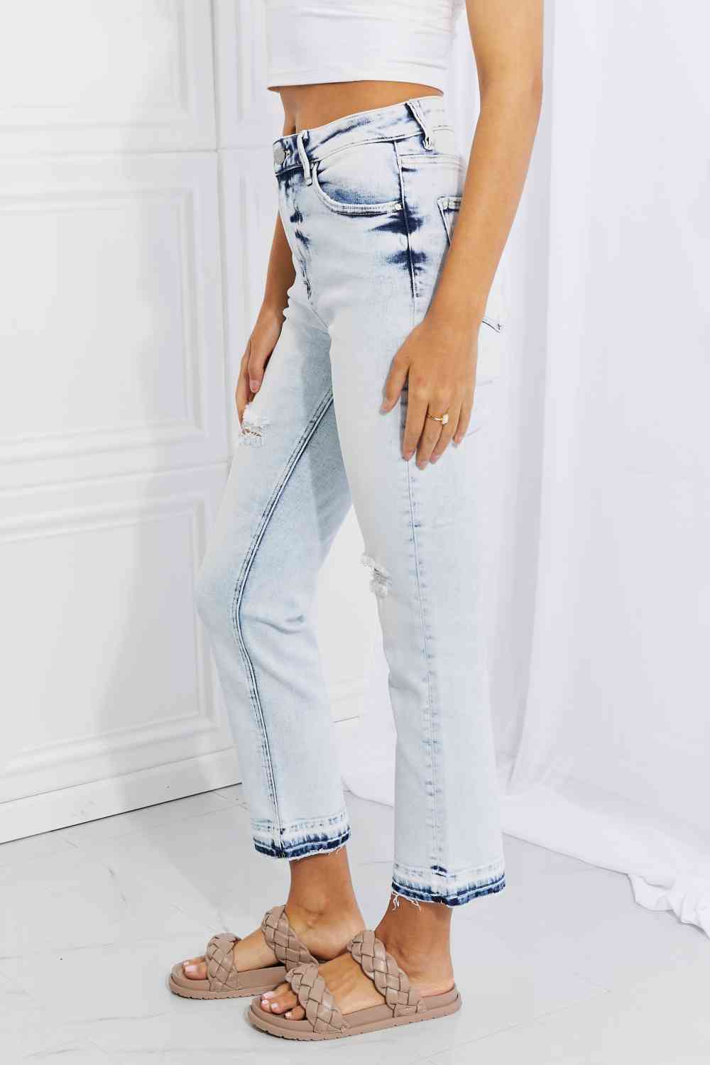 Camille Acid Straight Jeans