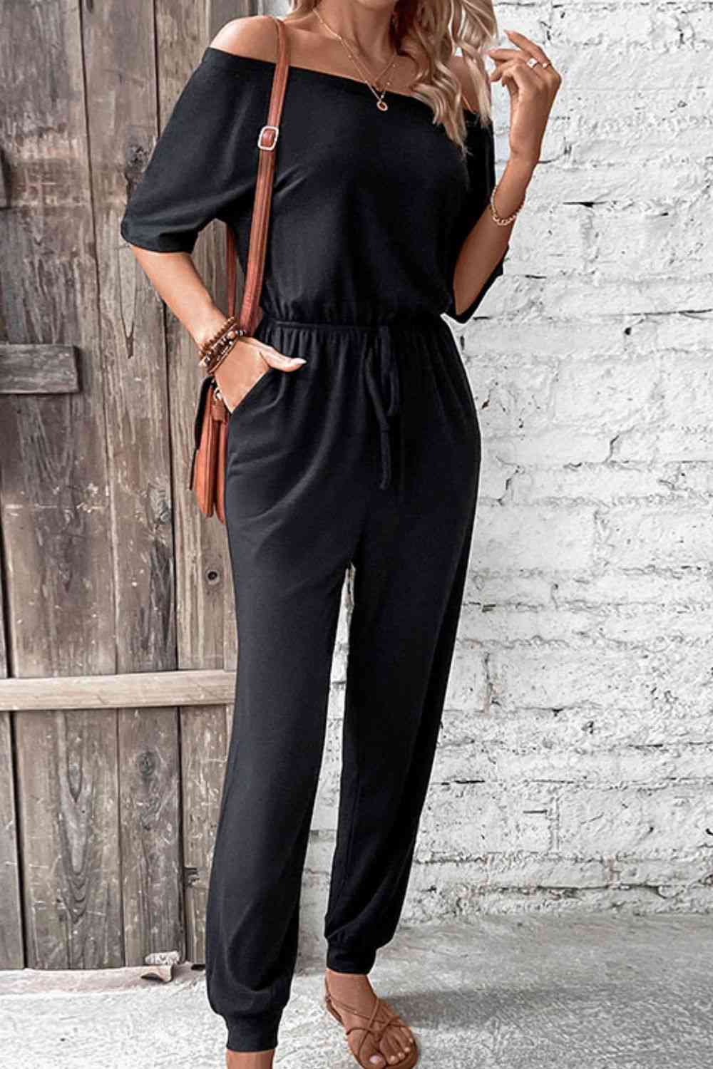 Take The Wheel Jumpsuit with Pockets