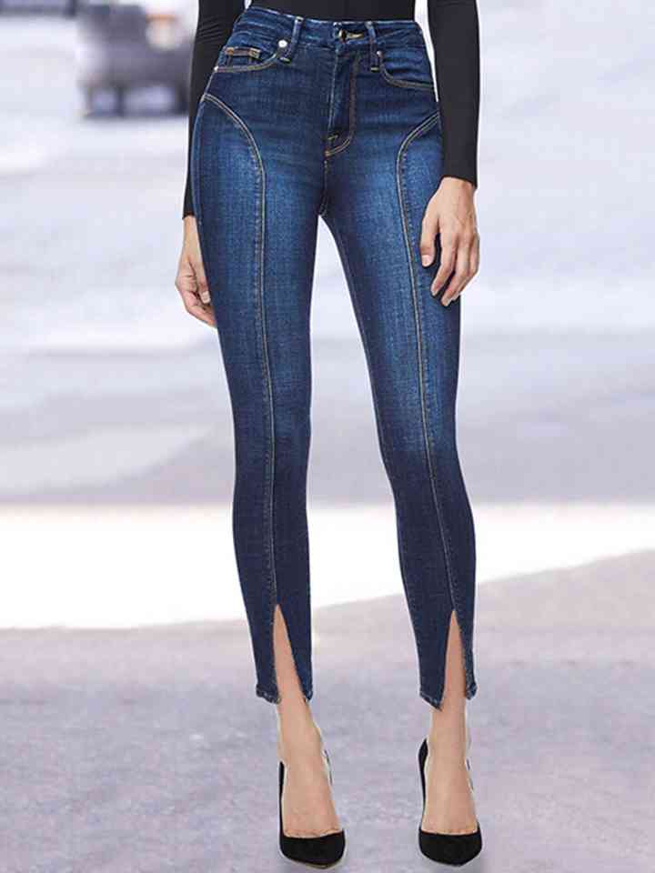 Sheen Slit Jeans