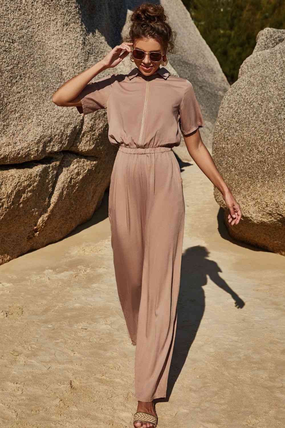 Go Nude Jumpsuit