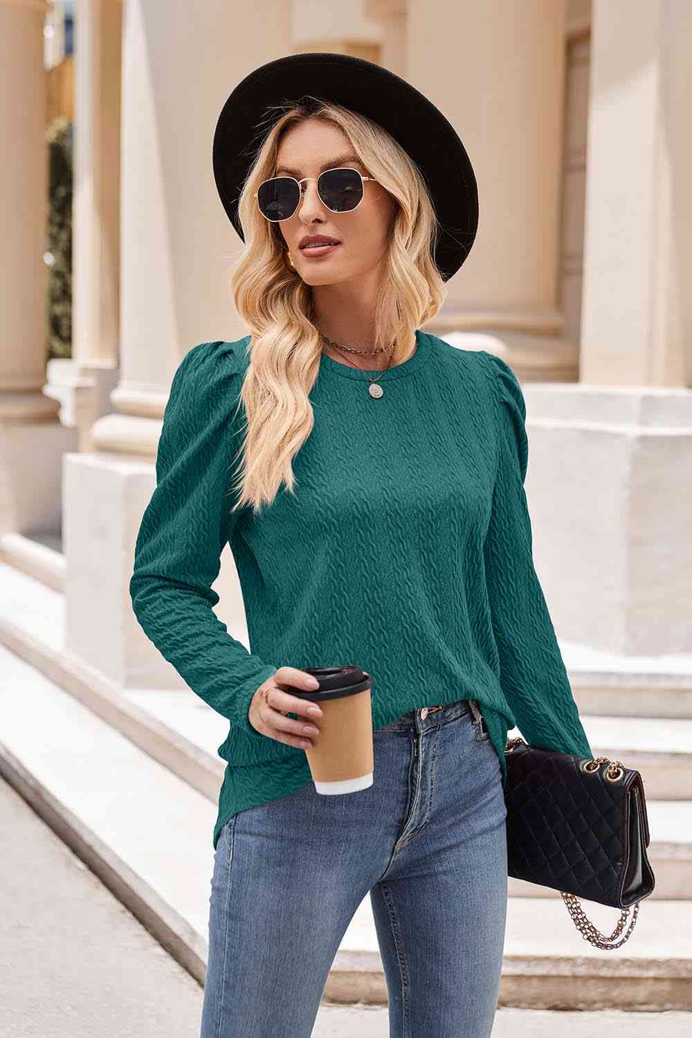 Coffee Run Blouse