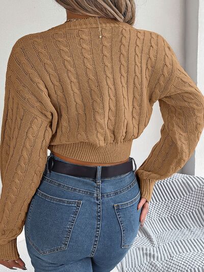 No Harm Cropped Sweater