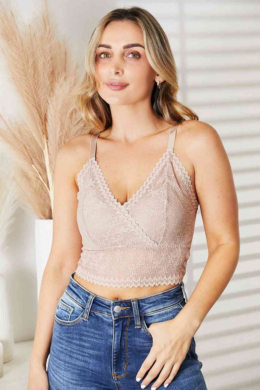 Unleashed Full Size Lace Bralette