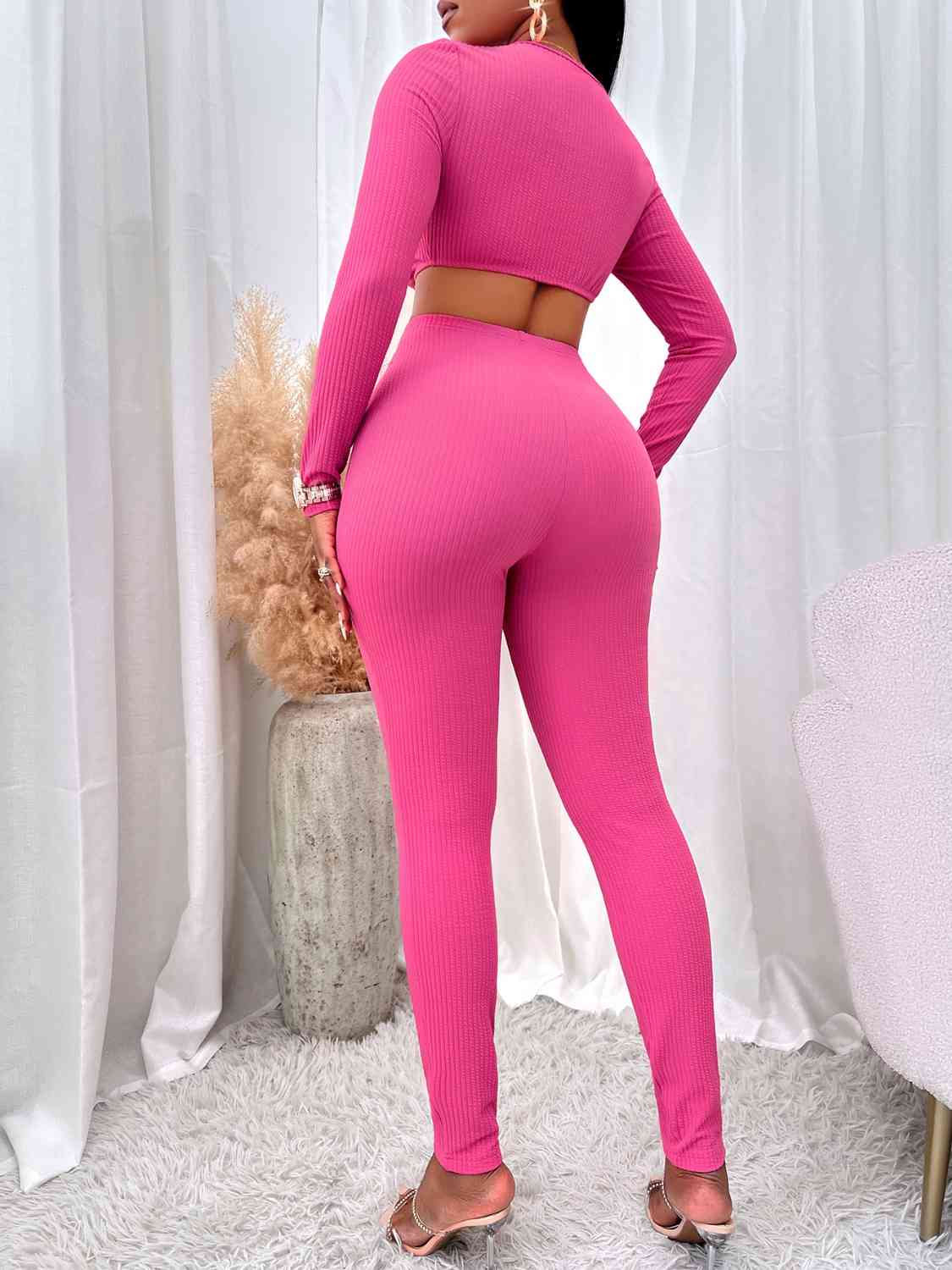 Opened Up Leggings Set