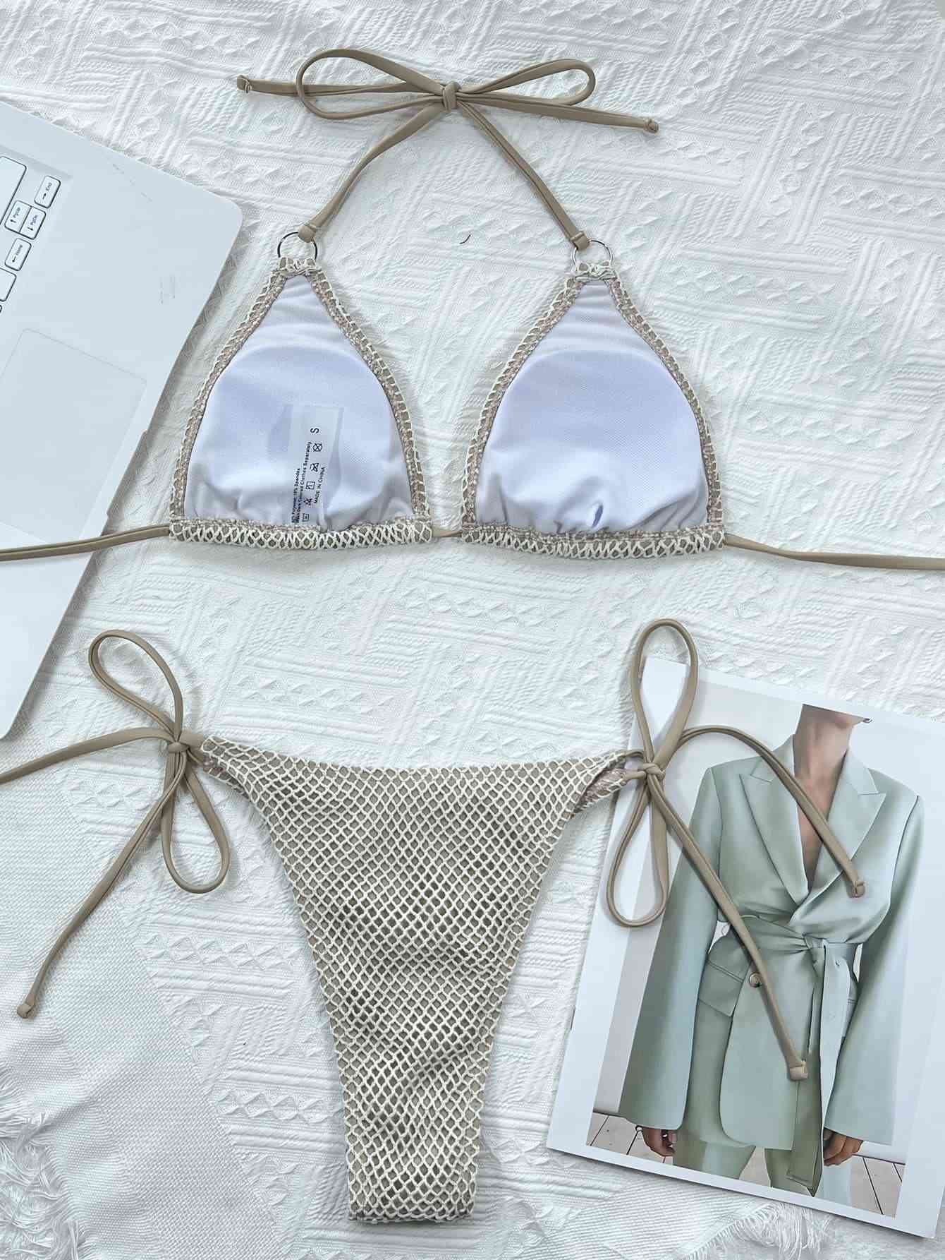 Nude Beach Bikini Set