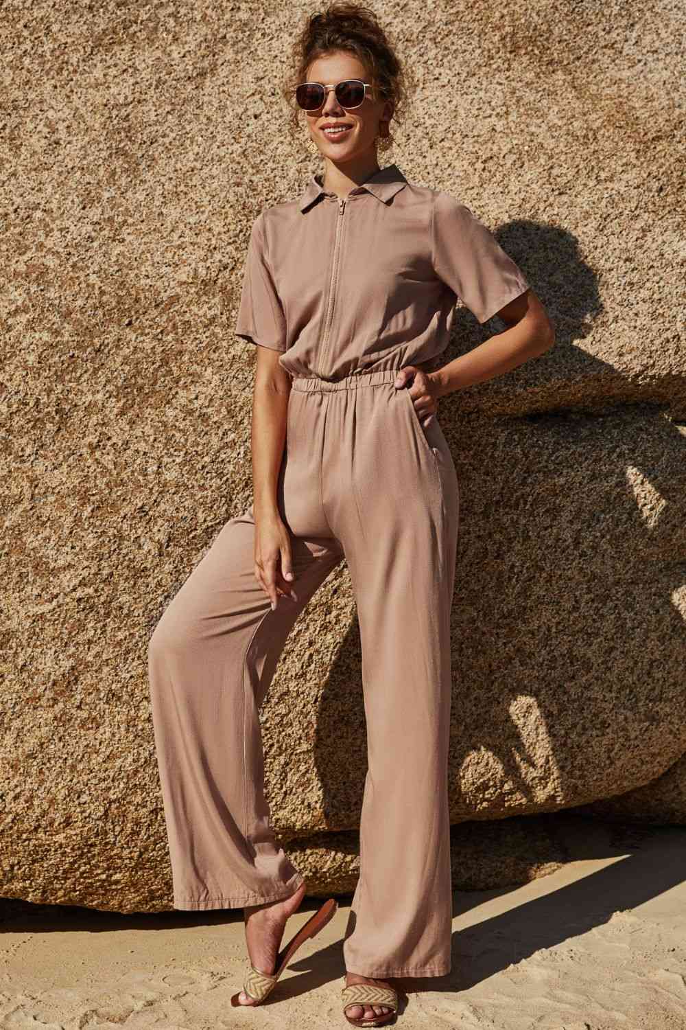 Go Nude Jumpsuit