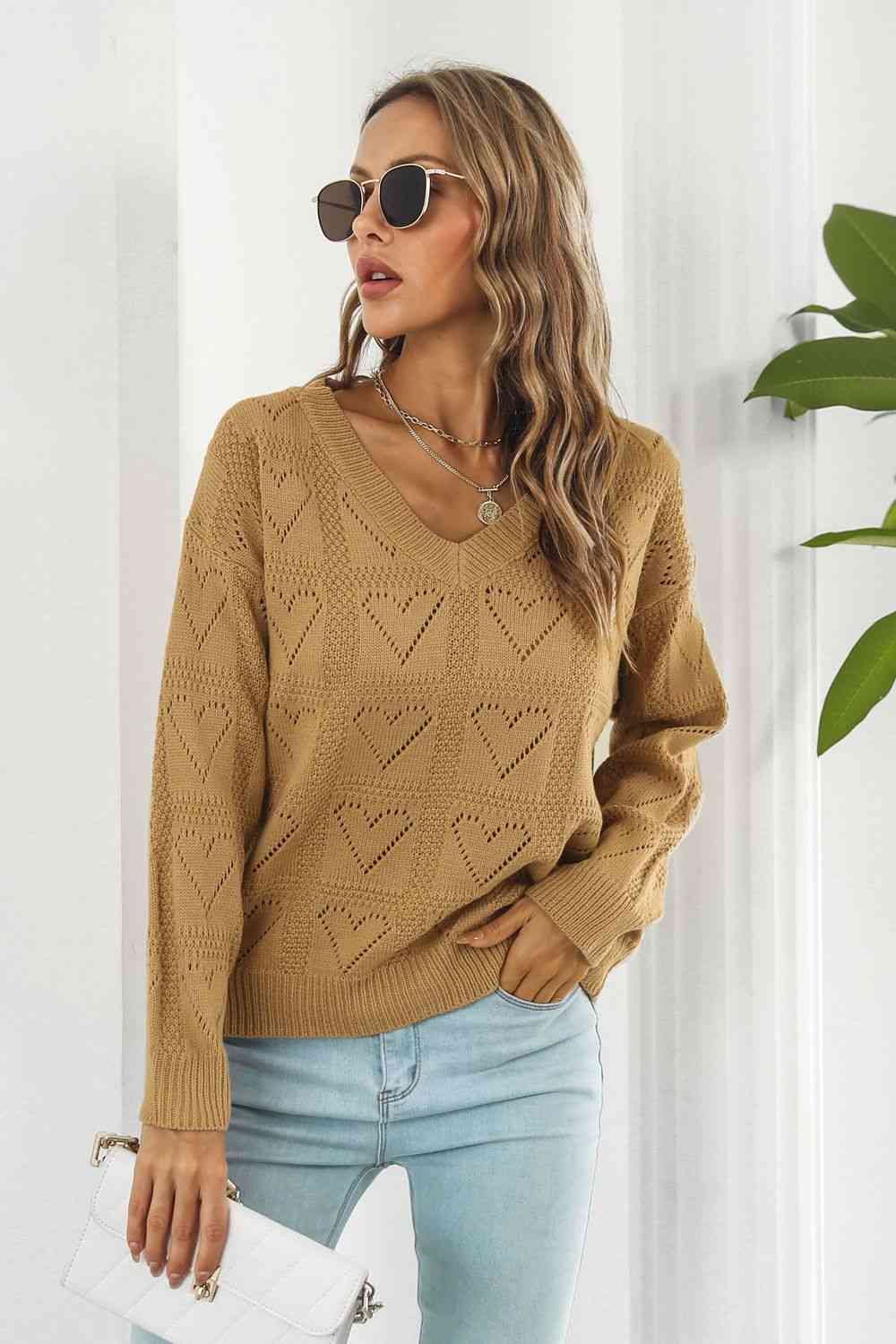 Heart Me Drop Sweater