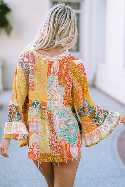 Easy Breezy Buttoned Blouse