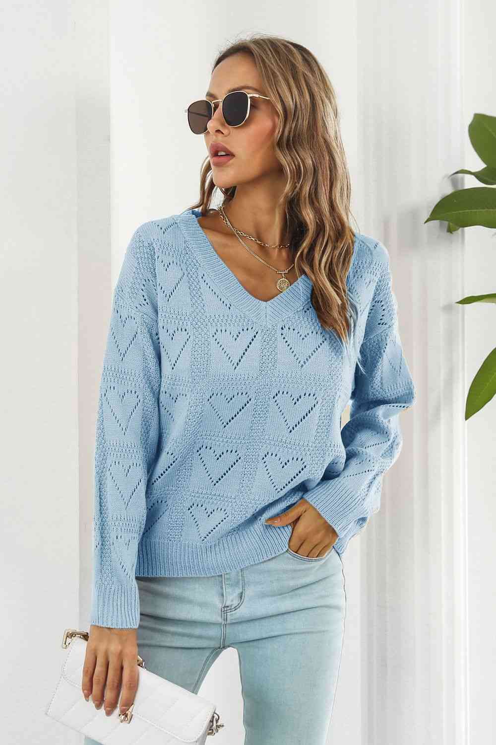 Heart Me Drop Sweater