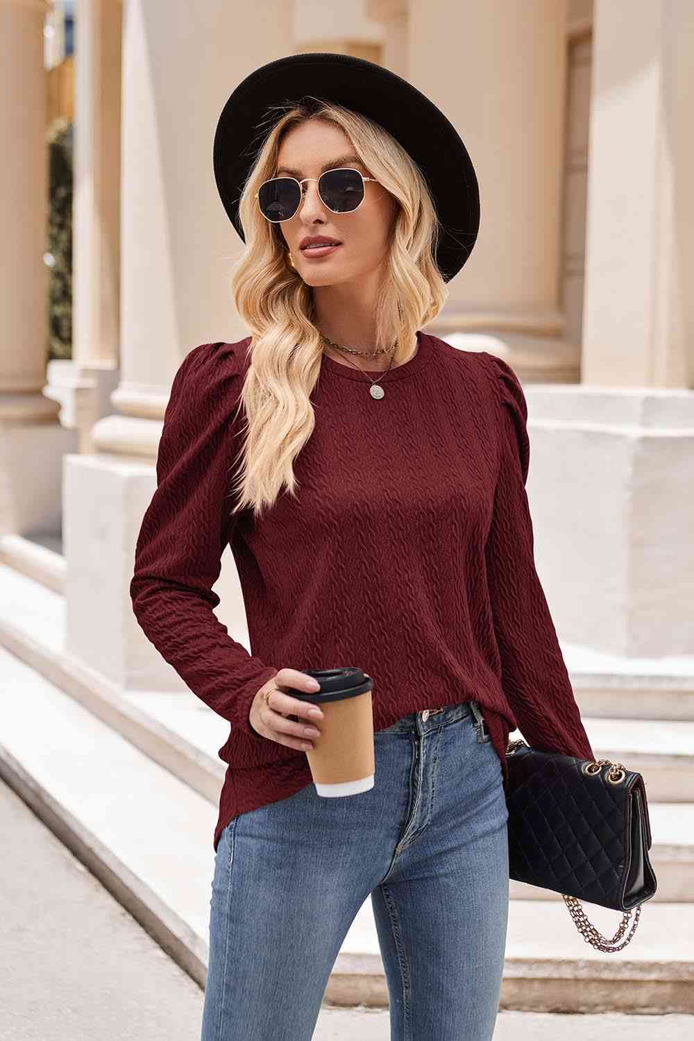 Coffee Run Blouse