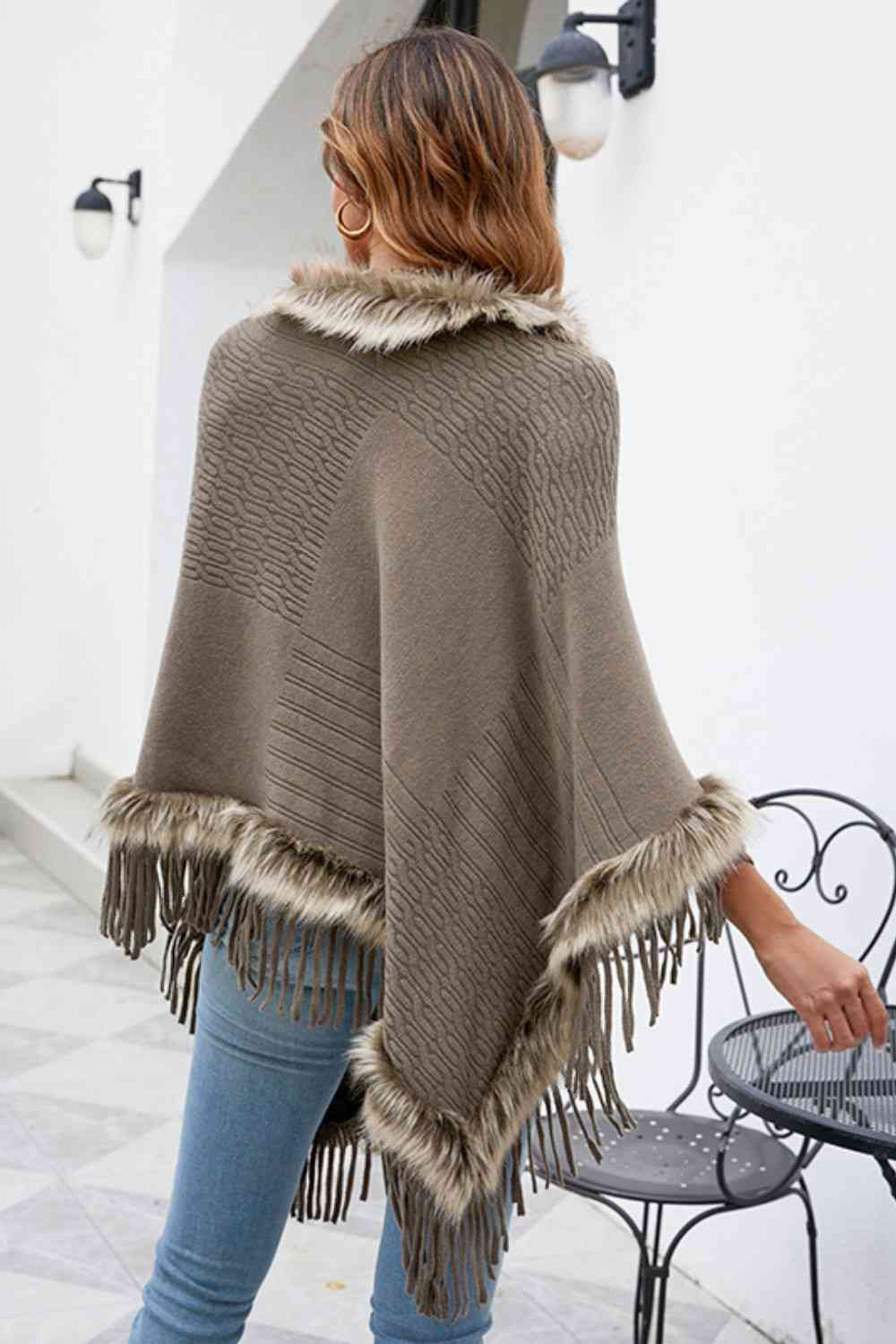 Parisian Drizzle Poncho