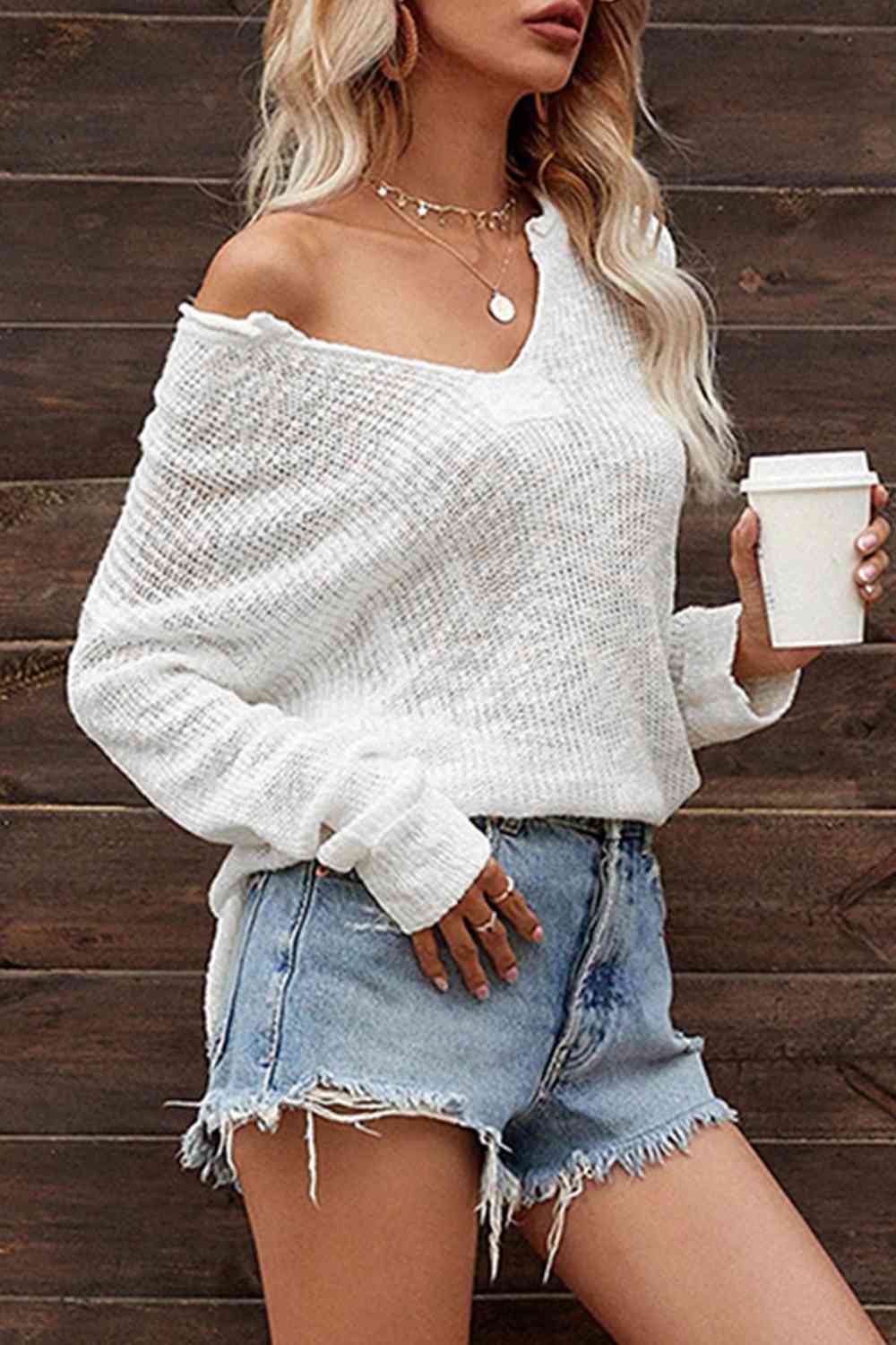 Push It In Knit Top