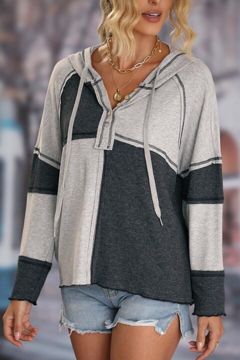 Fancey Henley Hoodie